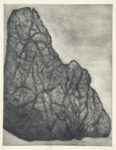 松田　洋子／MATSUDA yoko：三角岩 52×36.5 銅版