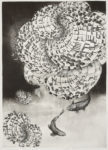 小山恵美子／KOYAMA emiko 四角い箱の底から夢をみる Ⅰ 80×60 銅版