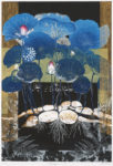 片岡 啓子/KATAOKA keiko Potager 4 87.5×60.5 木版・コラグラフ
